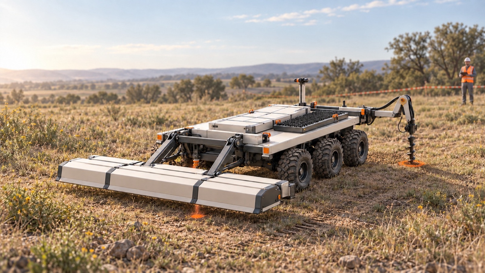 Fig. 04 — Mirage mine-clearance vehicle · artist's impression
